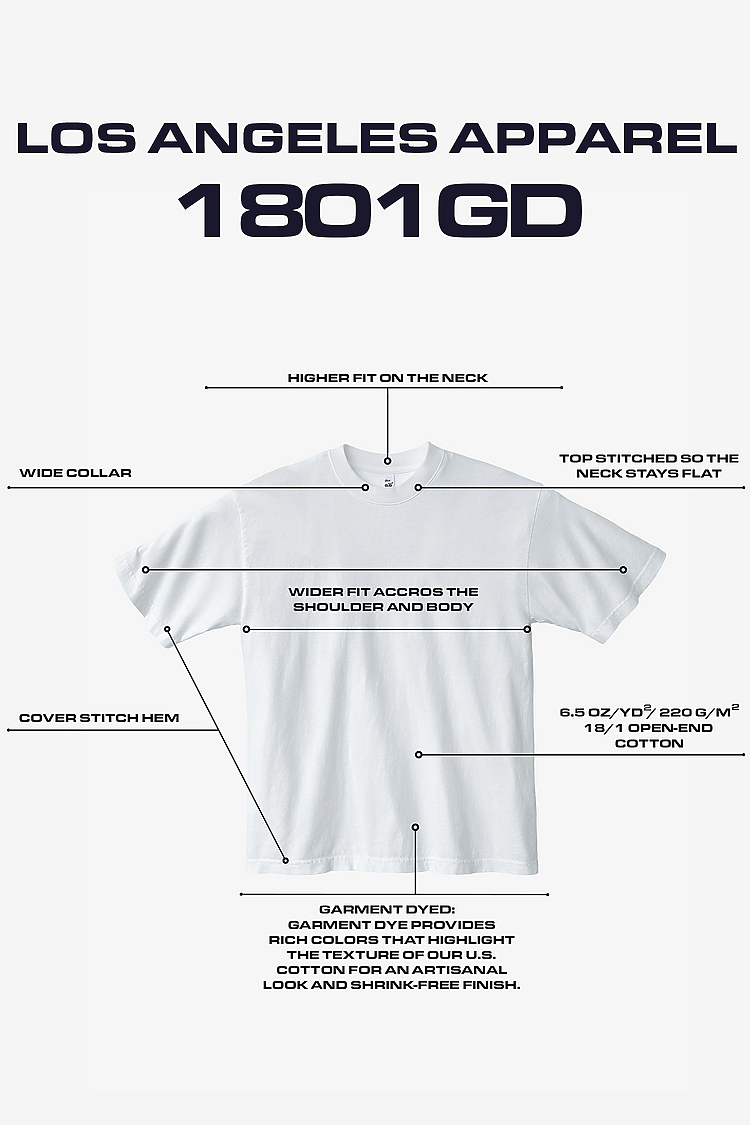 Underground Original Design: Made in America, Western Boxy Cotton TShirt