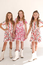 Merry & Twirly Collection- Holiday Ribbon Dress