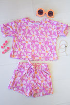 Peachy Petals Daywear Sets-