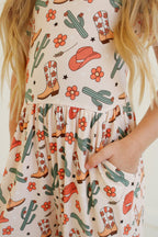 Falling for Luxe- Cowgirl Charm Romper