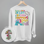 A Lot Can Happen In 3 Days (Back Print)